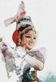 The Bharatanatyam Dancer