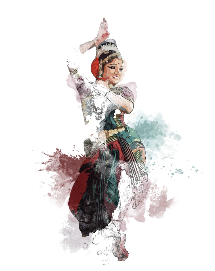The Bharatanatyam Dancer